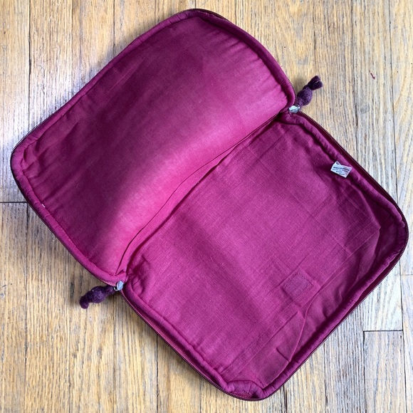 Cutest Quilted Cotton Boho Ipad Cover 11” x 8.5” - Picture 3 of 4